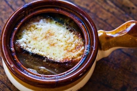 zuppa di cipolle e formaggio, ricette, intolleranti