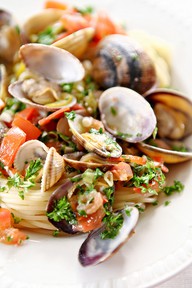 spaghetto rosso alle vongole, ricette intolleranti alimentari