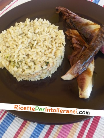 riso integrale radicchio