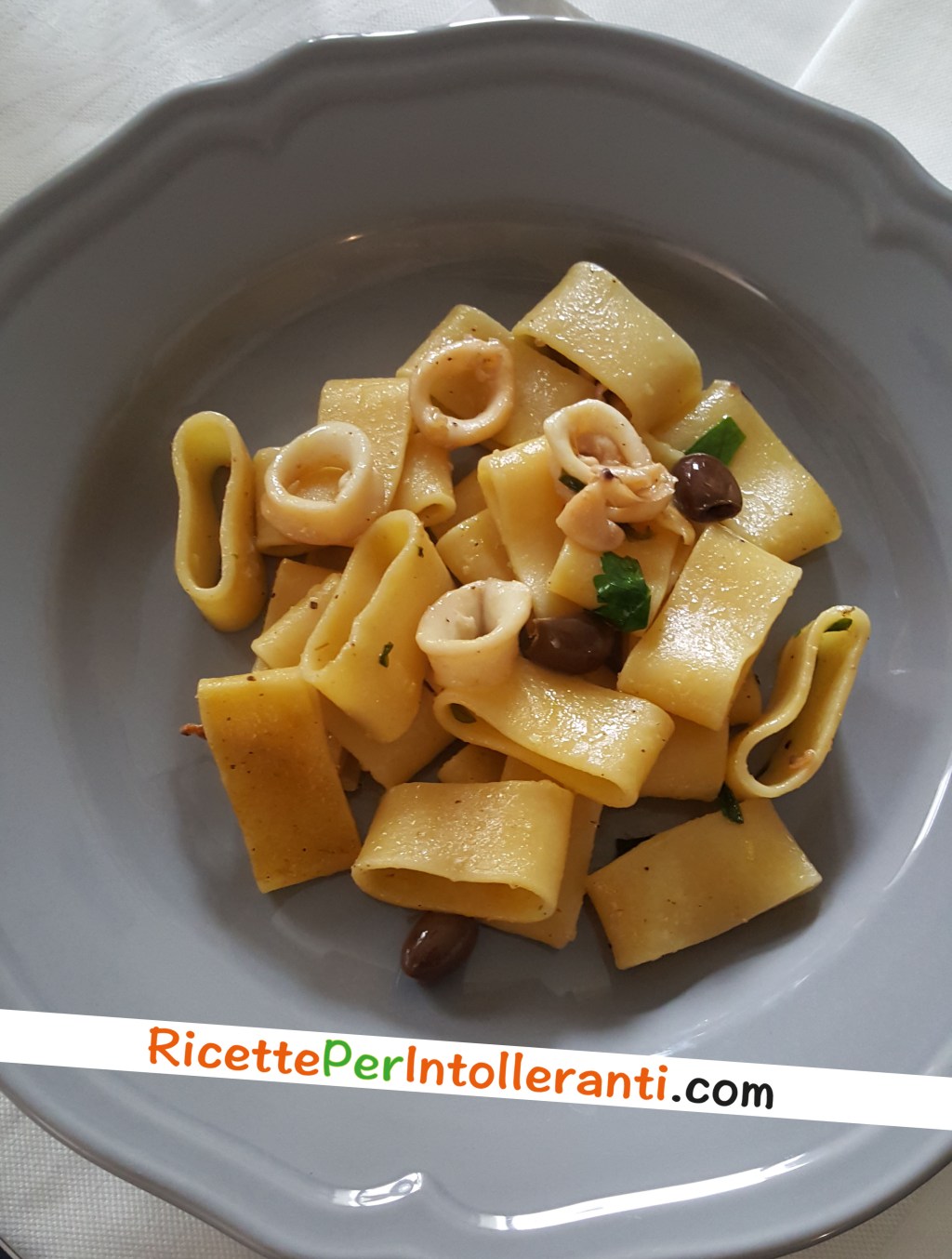 calamarata coi calamari