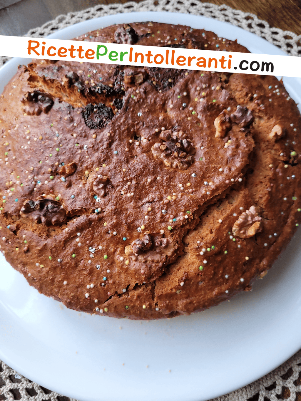 TORTA ALLE NOCI CON&nbsp;ARANCE