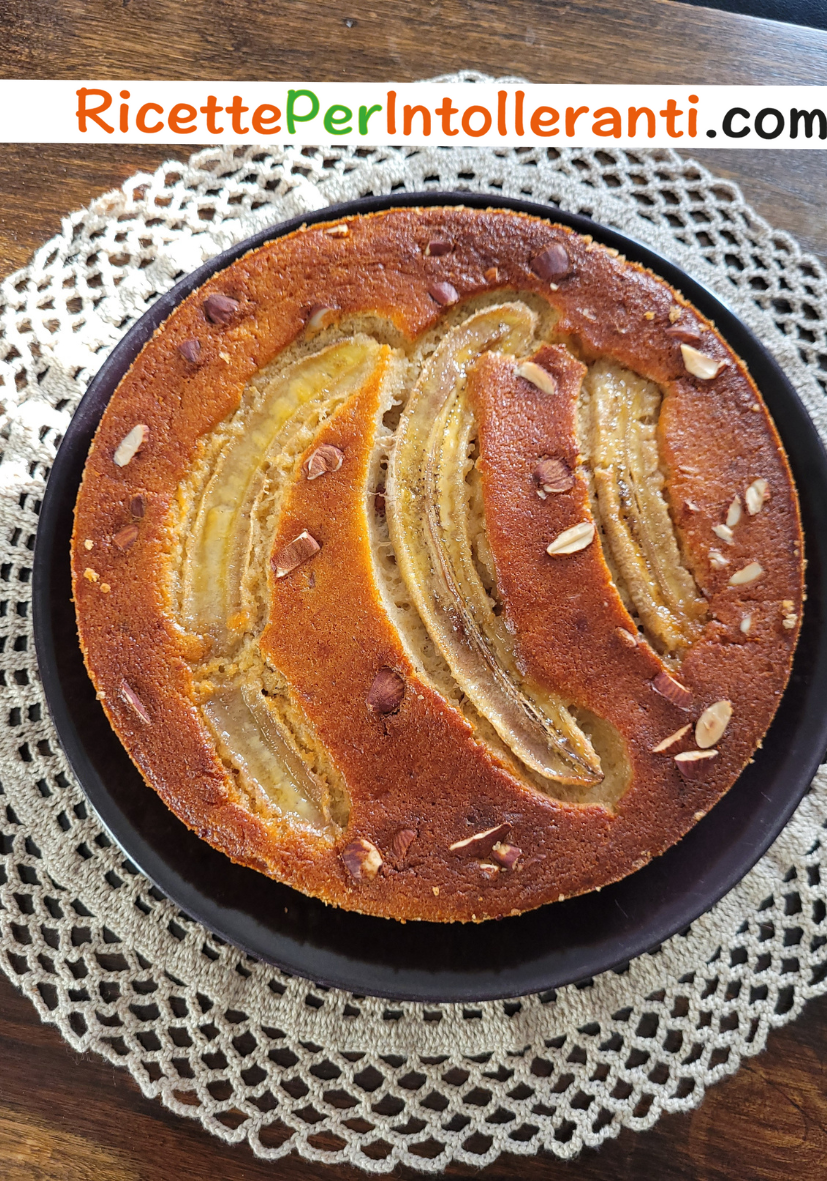 TORTA DI BANANE E&nbsp;MANDORLE