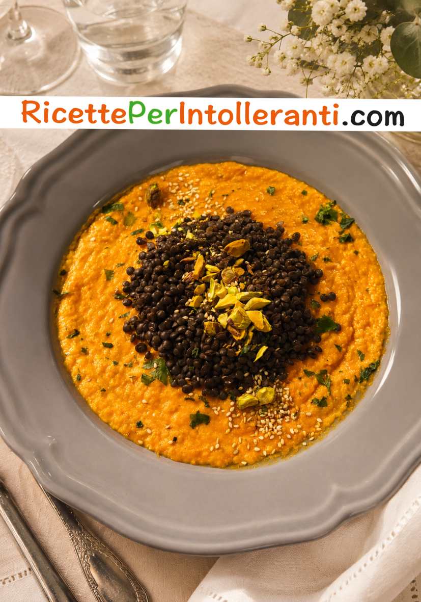 LENTICCHIE SU CREMA DI&nbsp;VERDURE